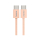 Kabel USB Hama Kabel ładujący USB-C-USB-C nylonowy 1m orange